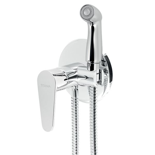 TITANIA FRESH Podomítková bidetová baterie chrom 96211,0