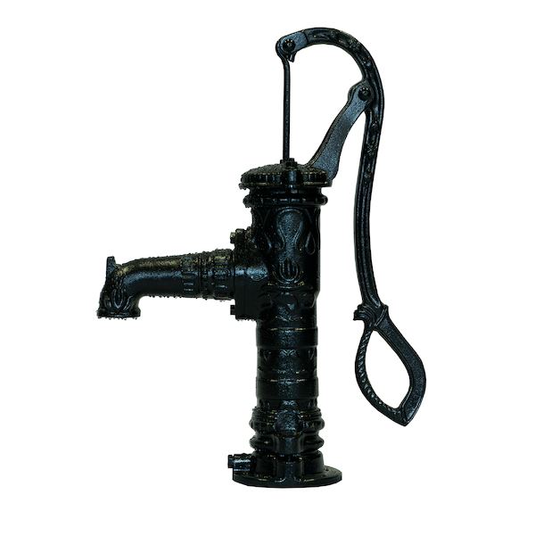 Ruční pumpa NP 75 nostalgická černá