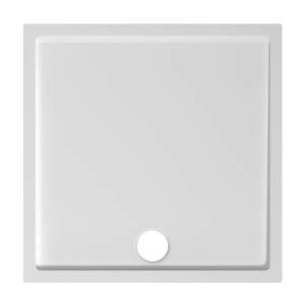 JIKA PADANA Sprchová vanička čtvercová 90x90 litý mramor H2119320000001